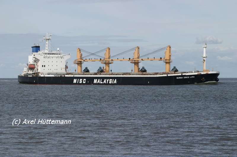 Bunga Orkid Lima Imo 9110365 Callsign C6ud5 Shipspotting Com Ship Photos And Ship Tracker