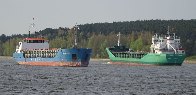 General cargo ships including more than one ship