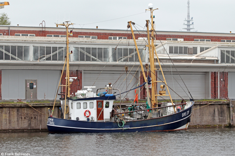 Fishing vessels loa less than 70ft/21m
