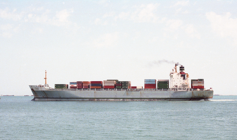 Containerships built 1981-1990