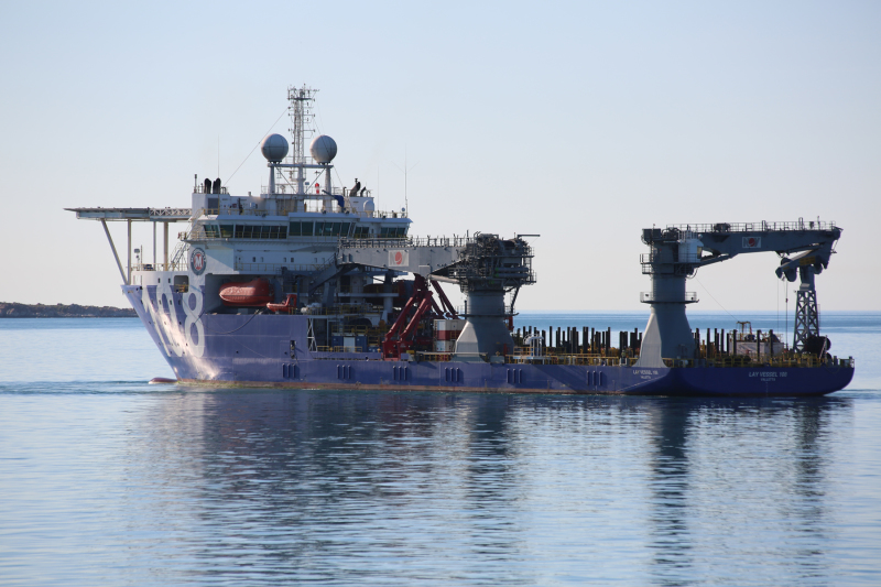 Subsea Navigation for Pipelay Vessel LV 108