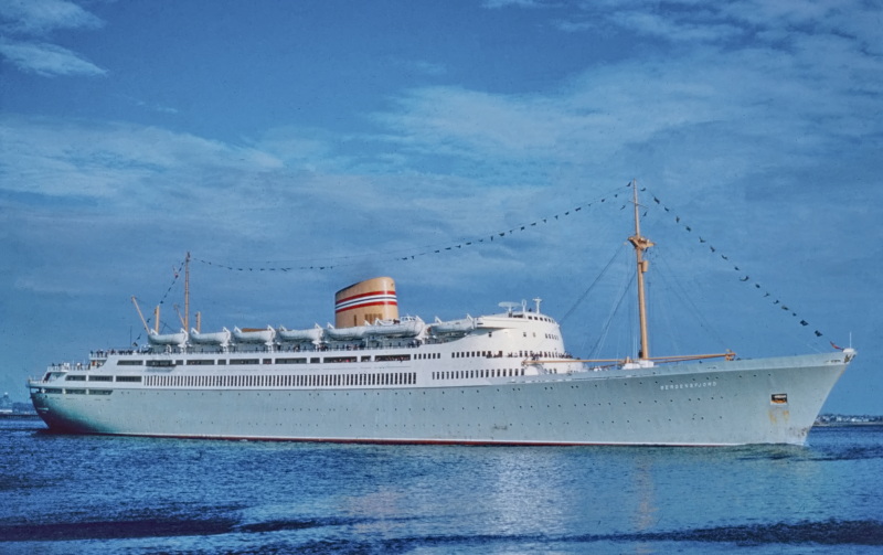 Cruise Ships and Liners built 1950-1960