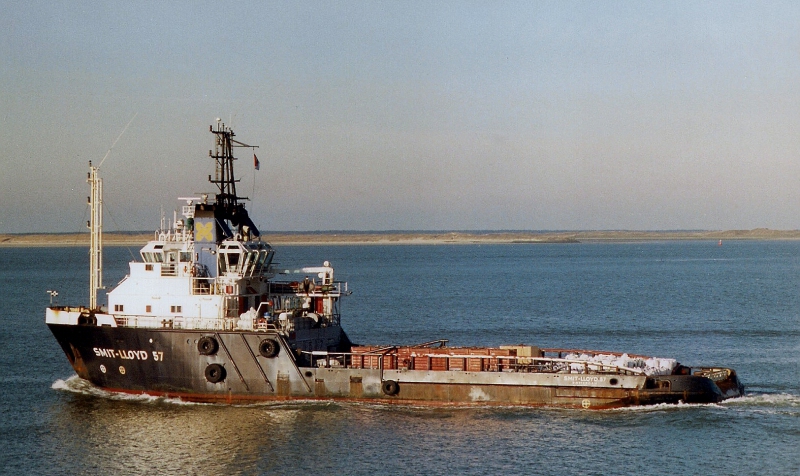 Photograph Ex SMIT LLOYD 31 1983 Offshore Ship MAINPORT ELM 10X15 - 6X4 